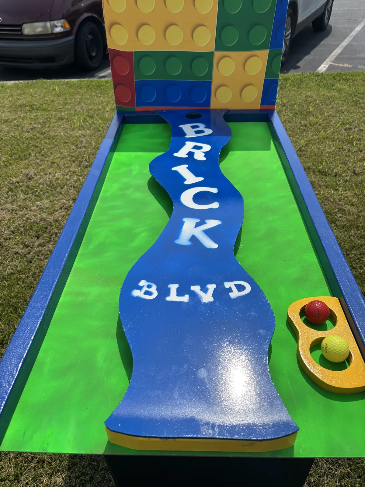Brick BLVD themed carnival game.