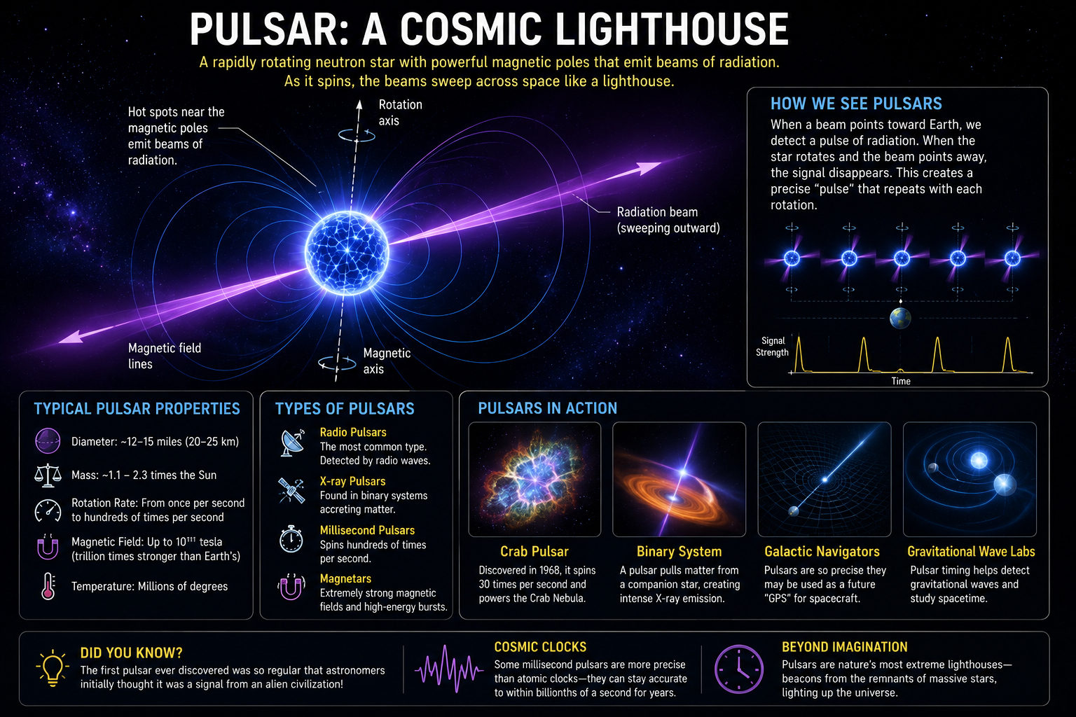 what are pulsars what are pulsars