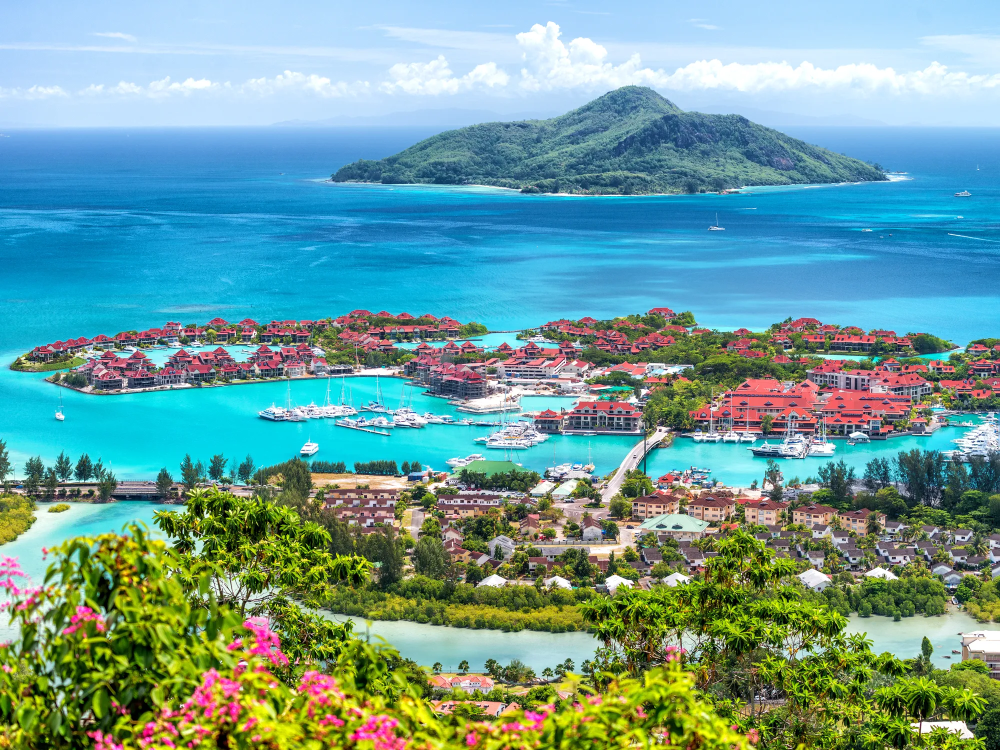 Mountain travel destination