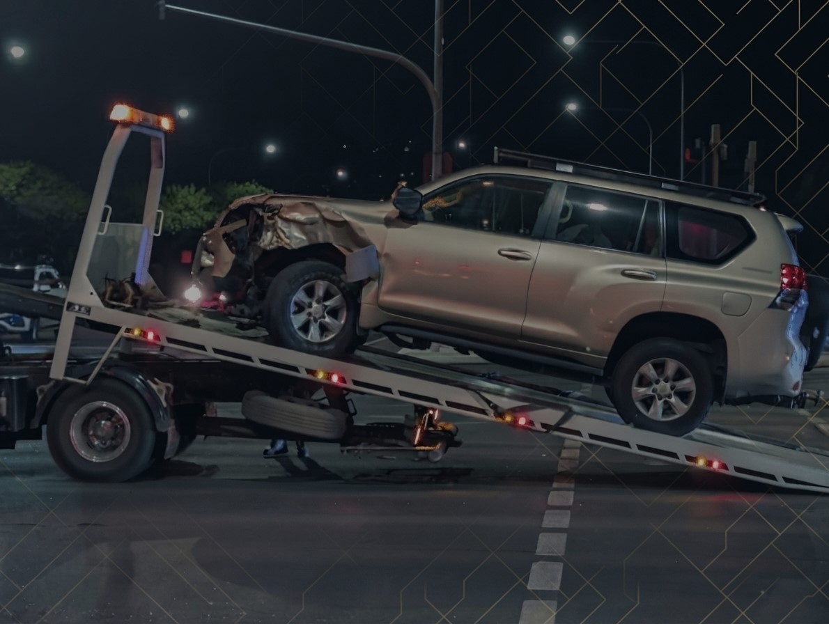 Mugenn Car Removal tow truck collecting a car in Brisbane