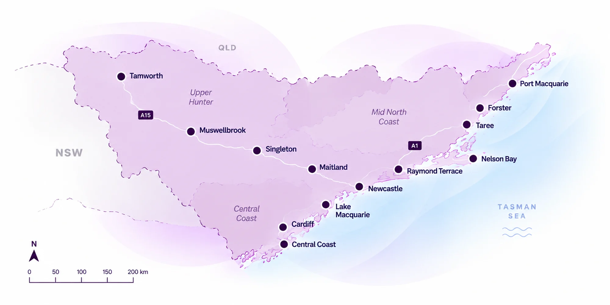 Service Area Map