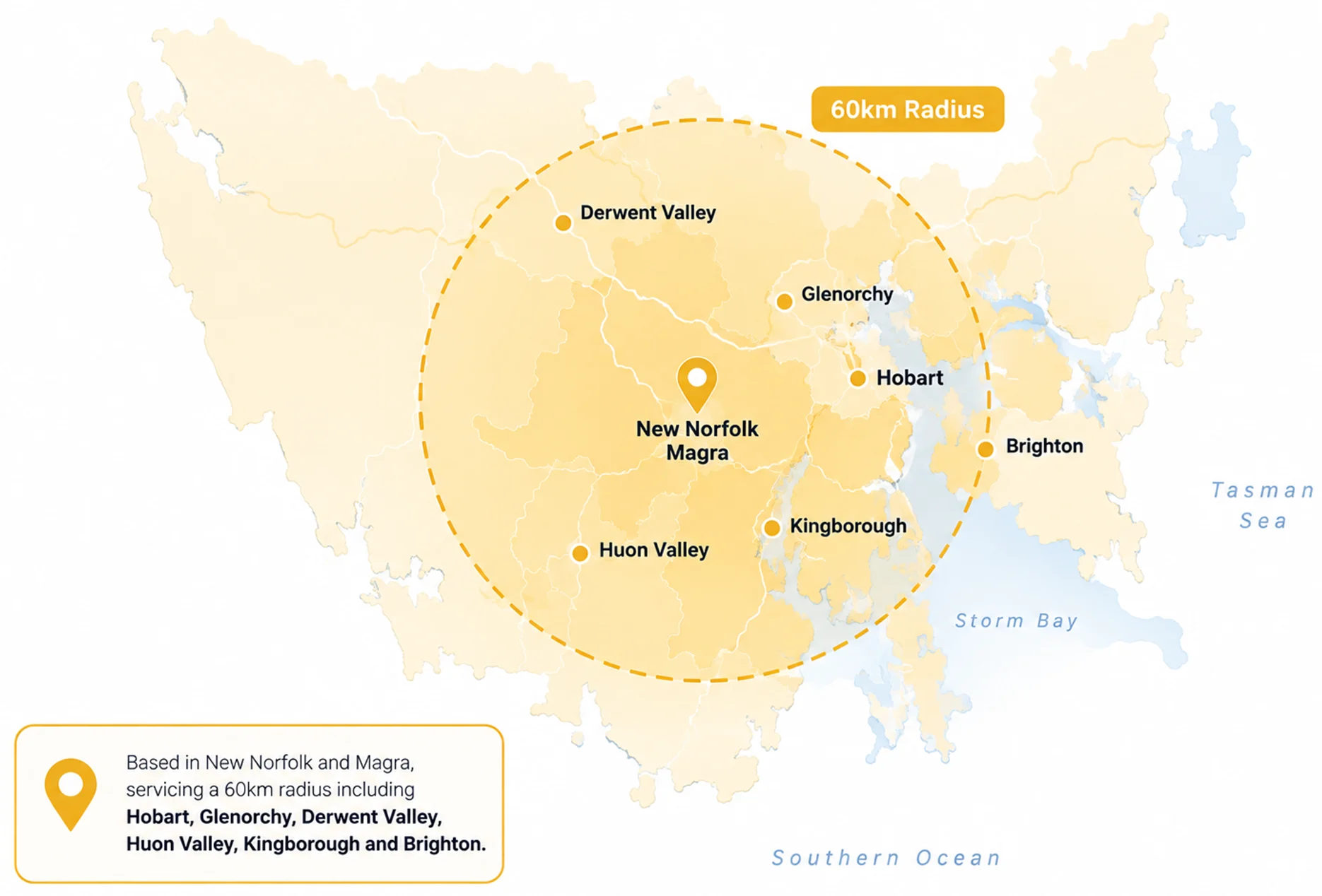 Service Area Map