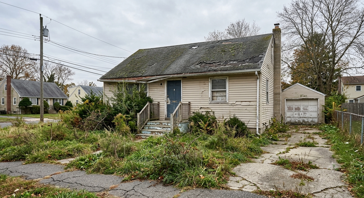 House needing repairs — we still buy it