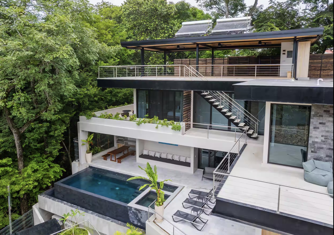 Retreat home exterior