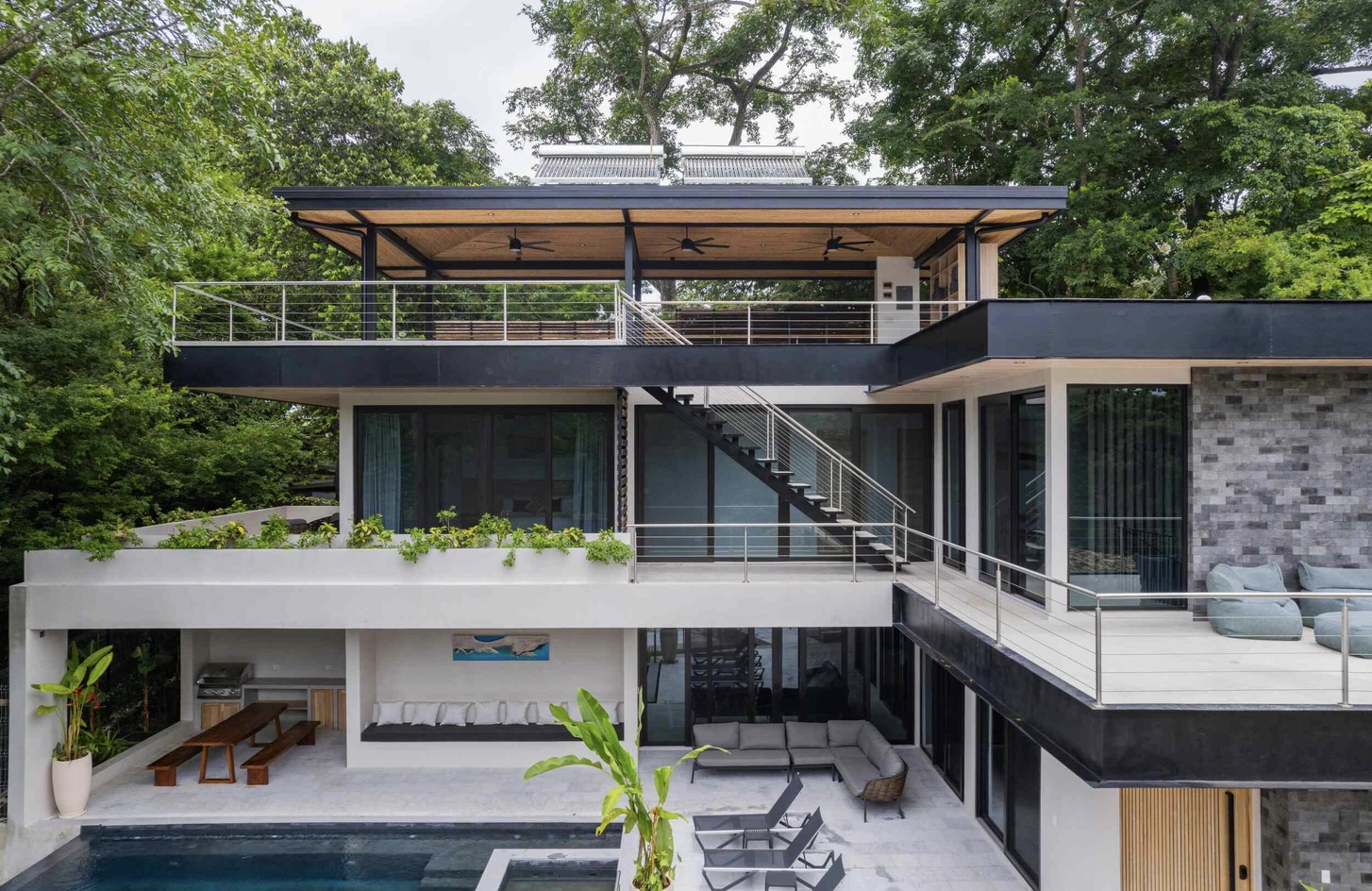 Retreat home living space
