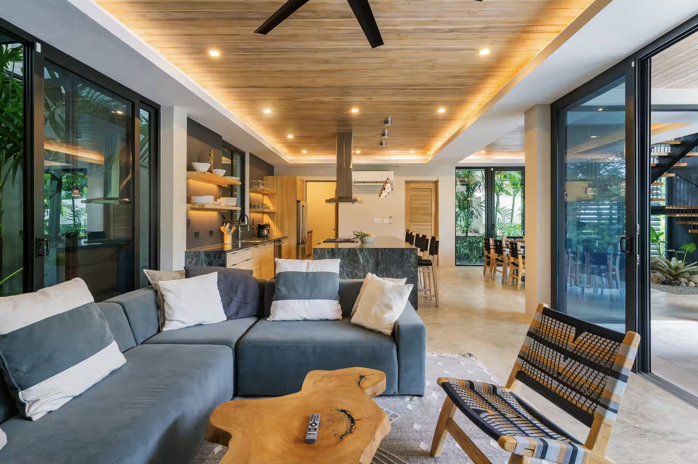 Bedroom at the retreat home