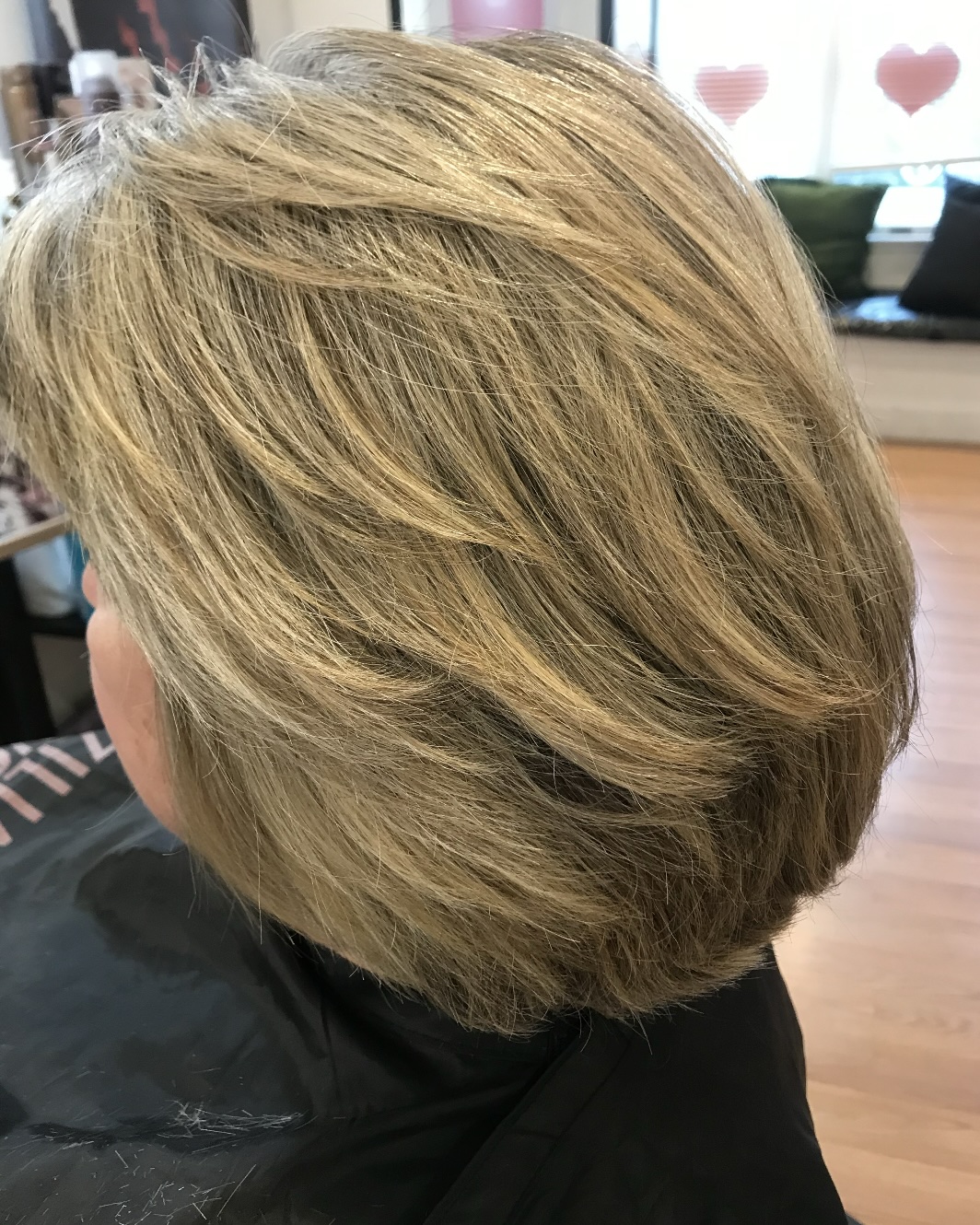 Women's hair style at Salon Eastport