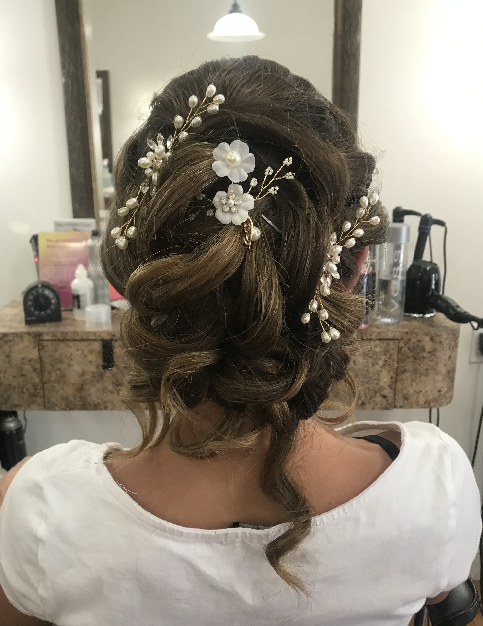Women's hair style at Salon Eastport