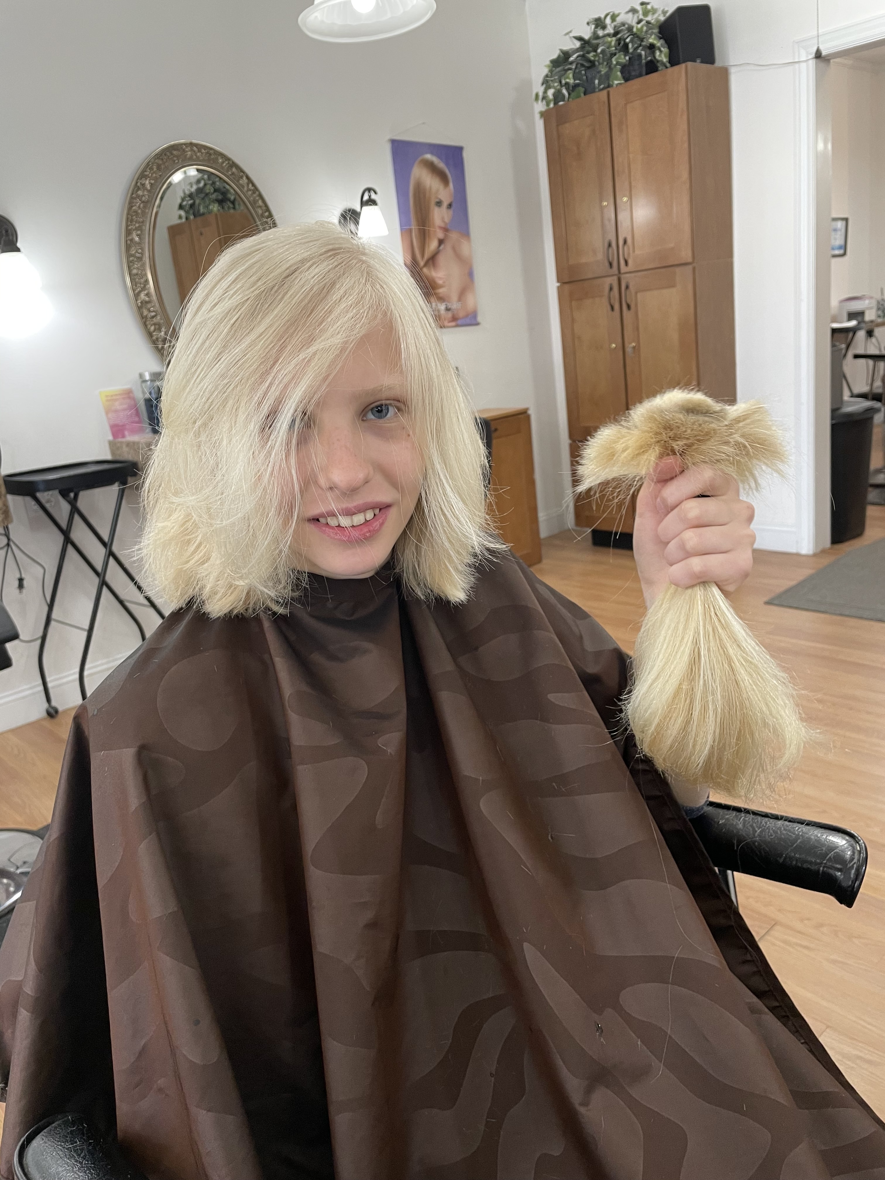 Women's hair style at Salon Eastport
