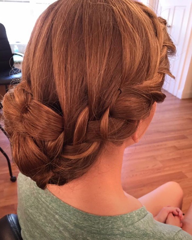 Women's hair style at Salon Eastport