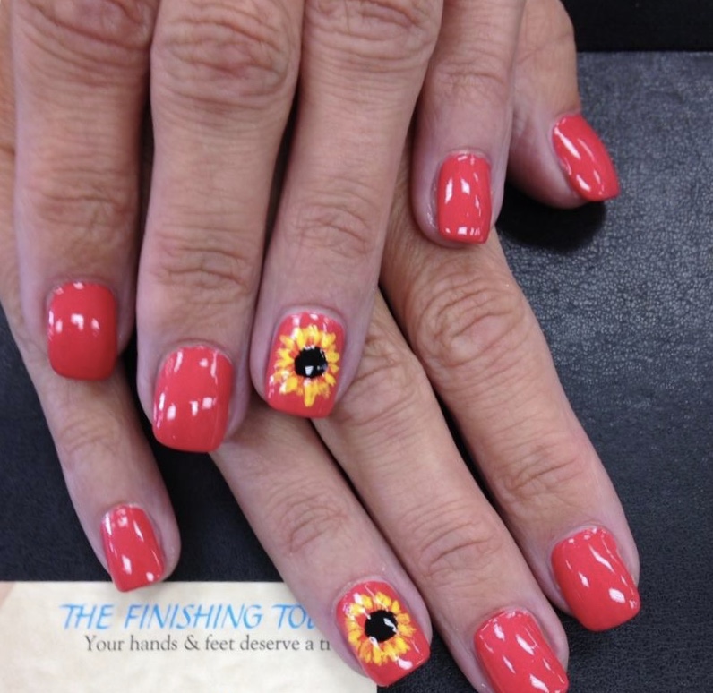 Nail design by Theresa Citarelli at Salon Eastport