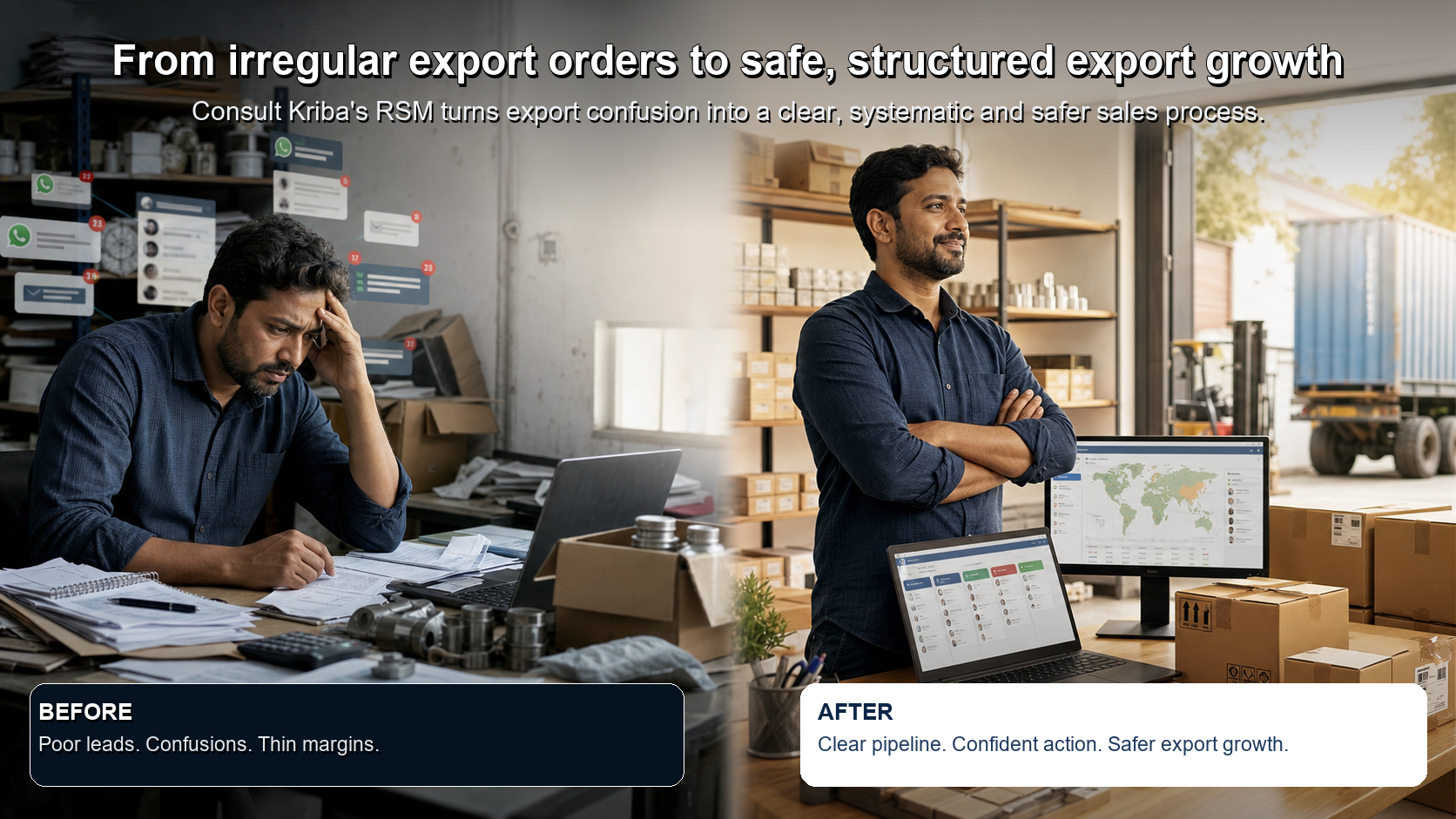 Your Structured, Safe and Automated Export Growth Starts here