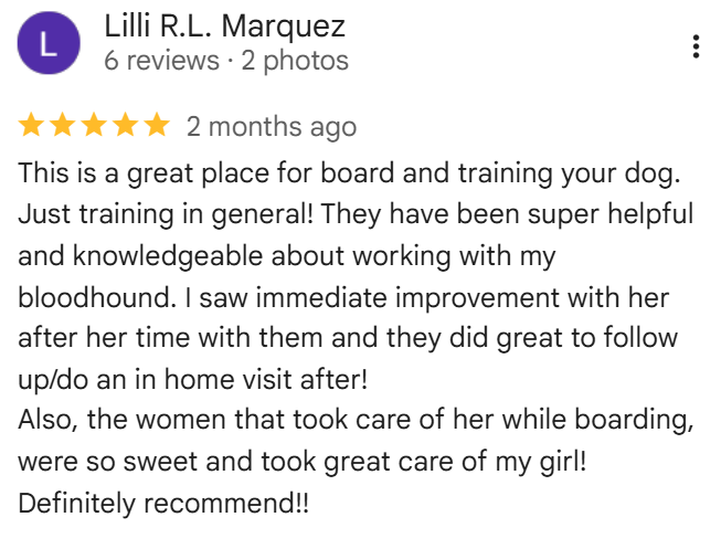 Customer review