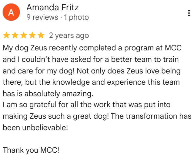 Customer review