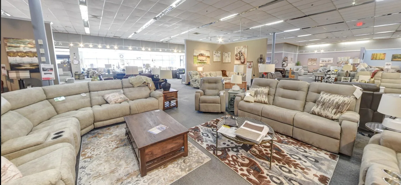 Furnish 123 showroom interior