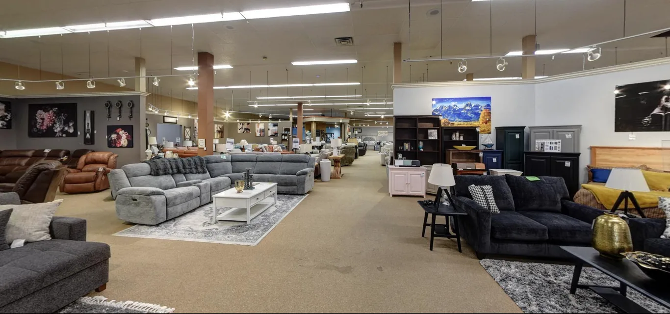 Furnish 123 showroom interior