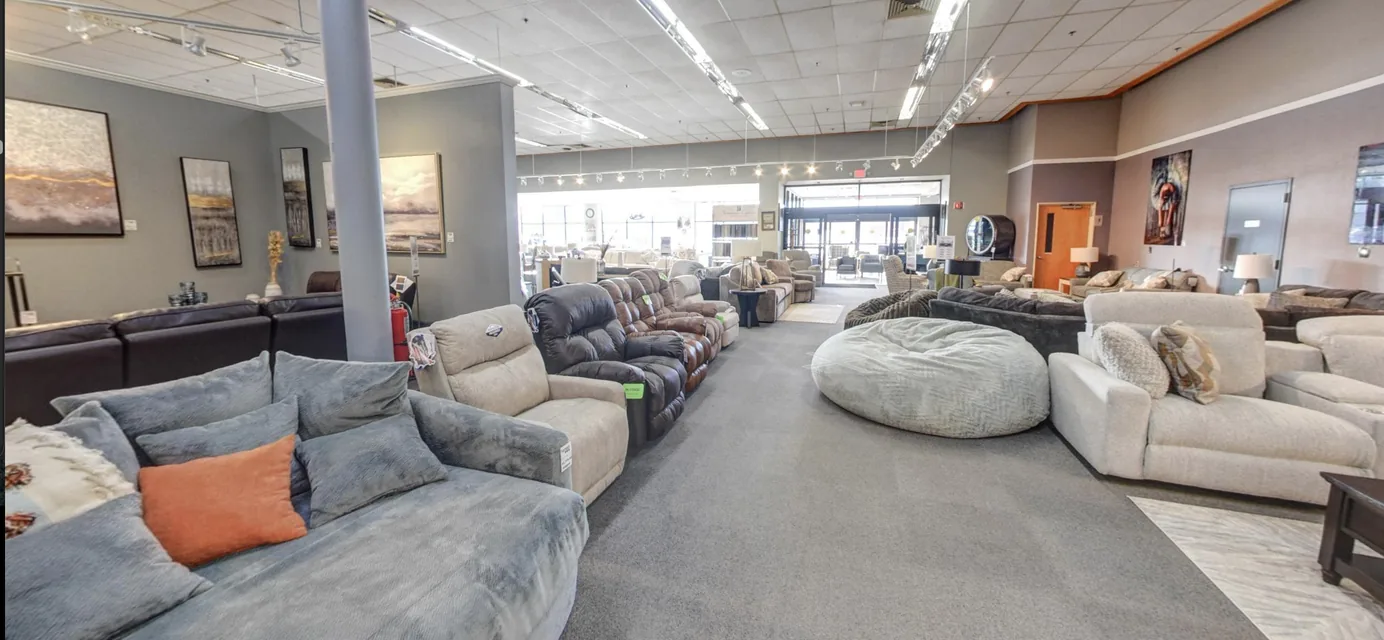 Furnish 123 showroom interior