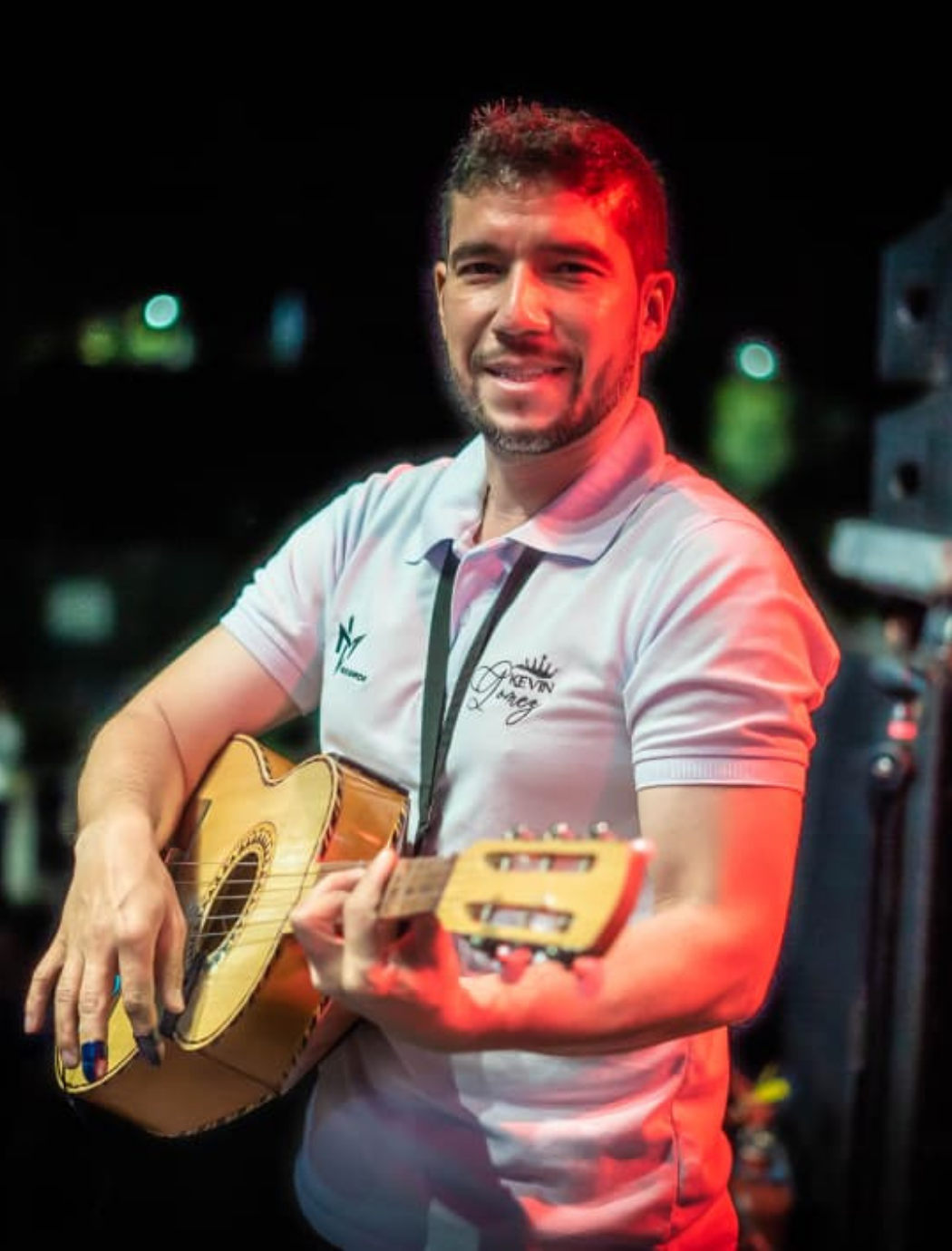 Camilo Berrio en escenario