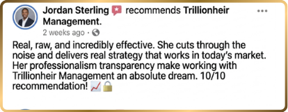 Trillionheir Management client success story 1