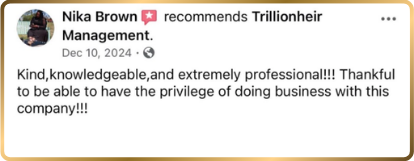 Trillionheir Management client success story 5