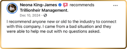 Trillionheir Management client success story 7