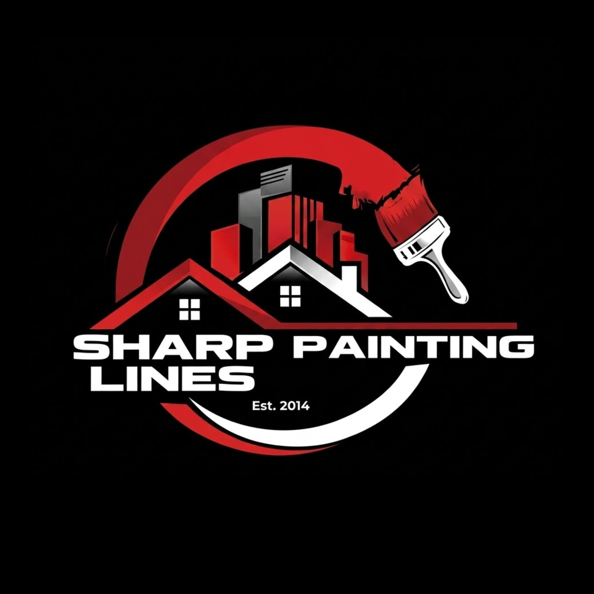 Sharp Line Painting logo