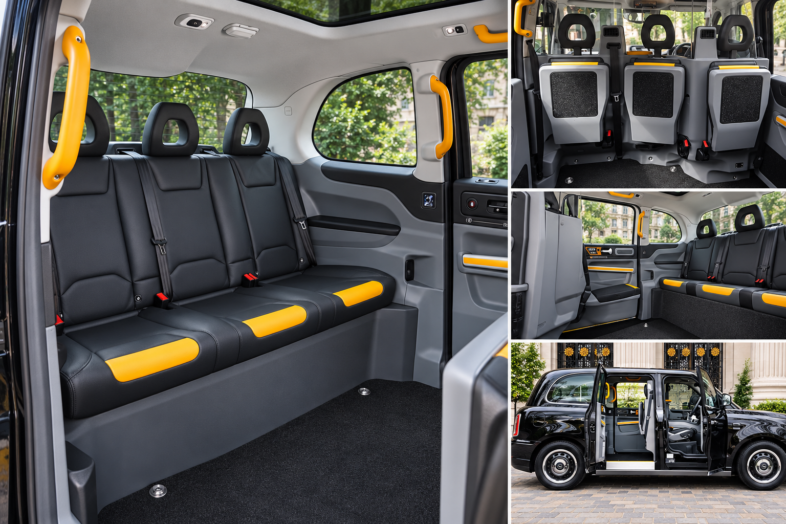 Crown Executive LEVC TX electric London black cab