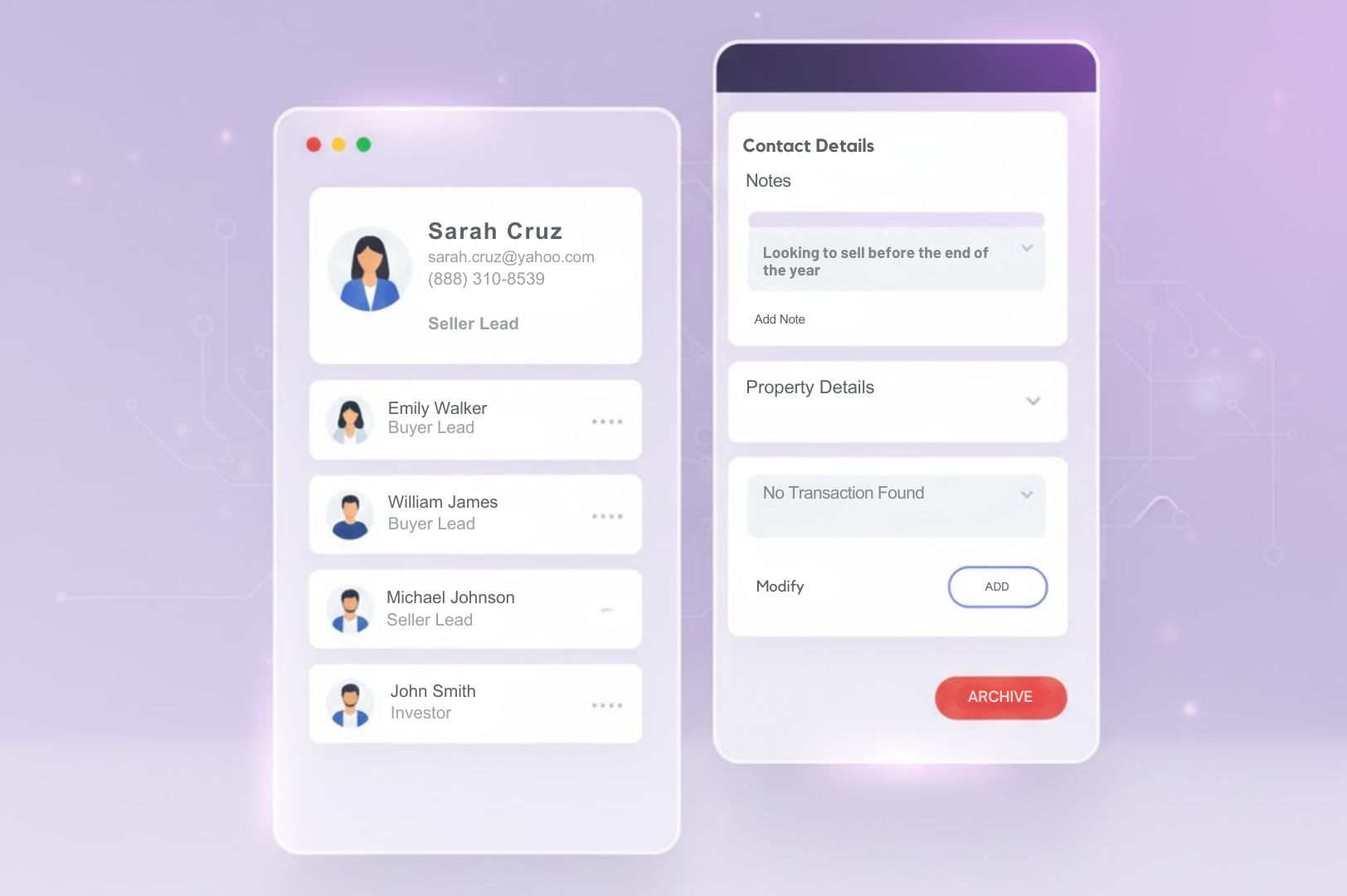 simple crm inide pwru