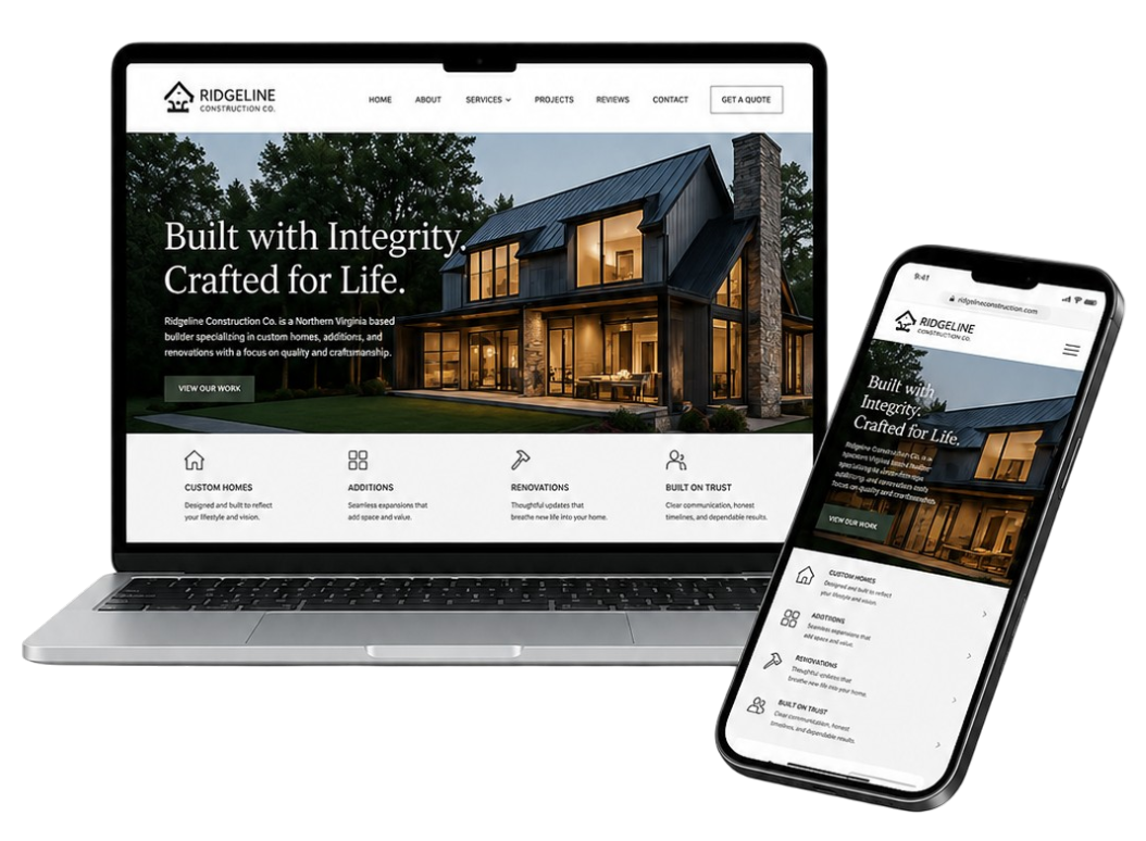 LevoLead Website on Desktop and Mobile
