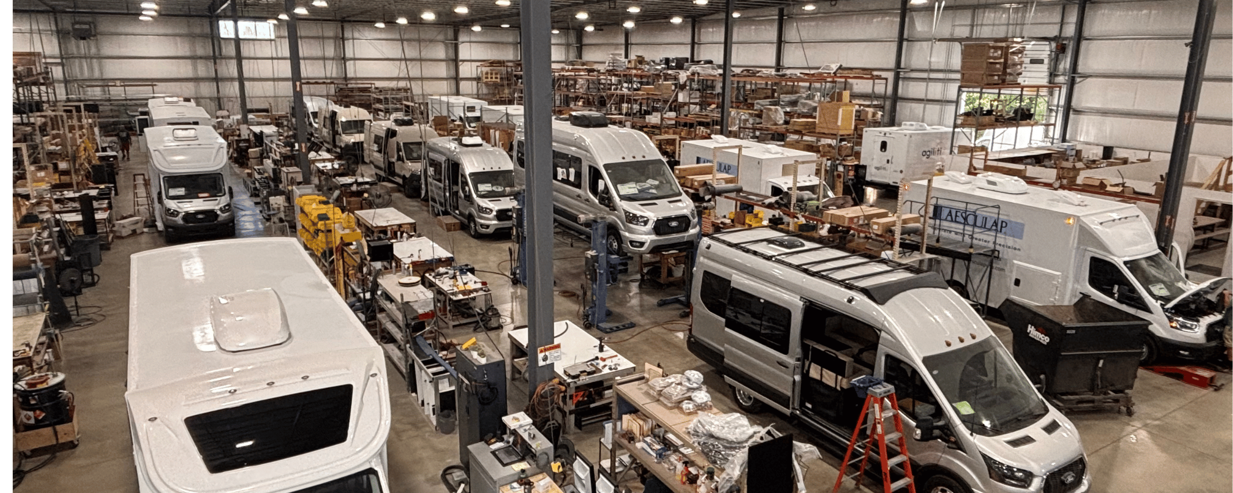 Embassy RV Factory Floor
