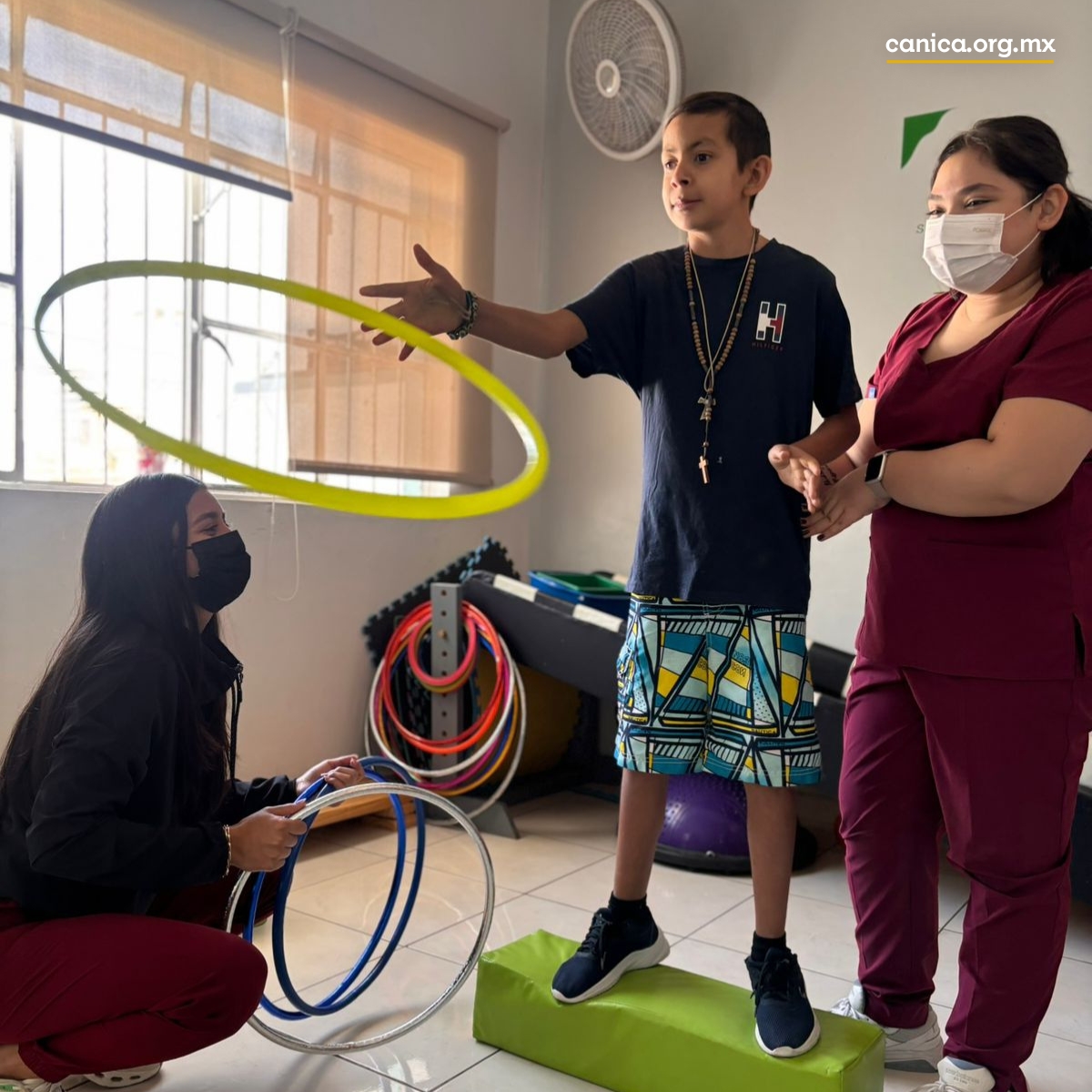 Niños CANICA beneficiados con terapias de rehabilitación sin costo