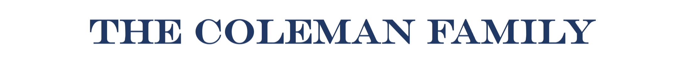 Coleman Family Logo