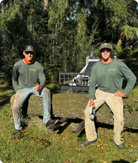 Owners of On Point Landscaping