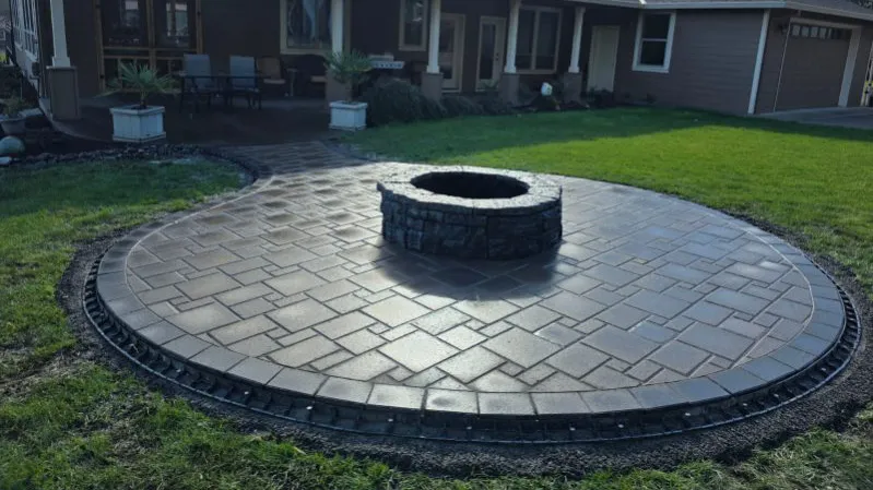 Paver patio installation for Oregon homes