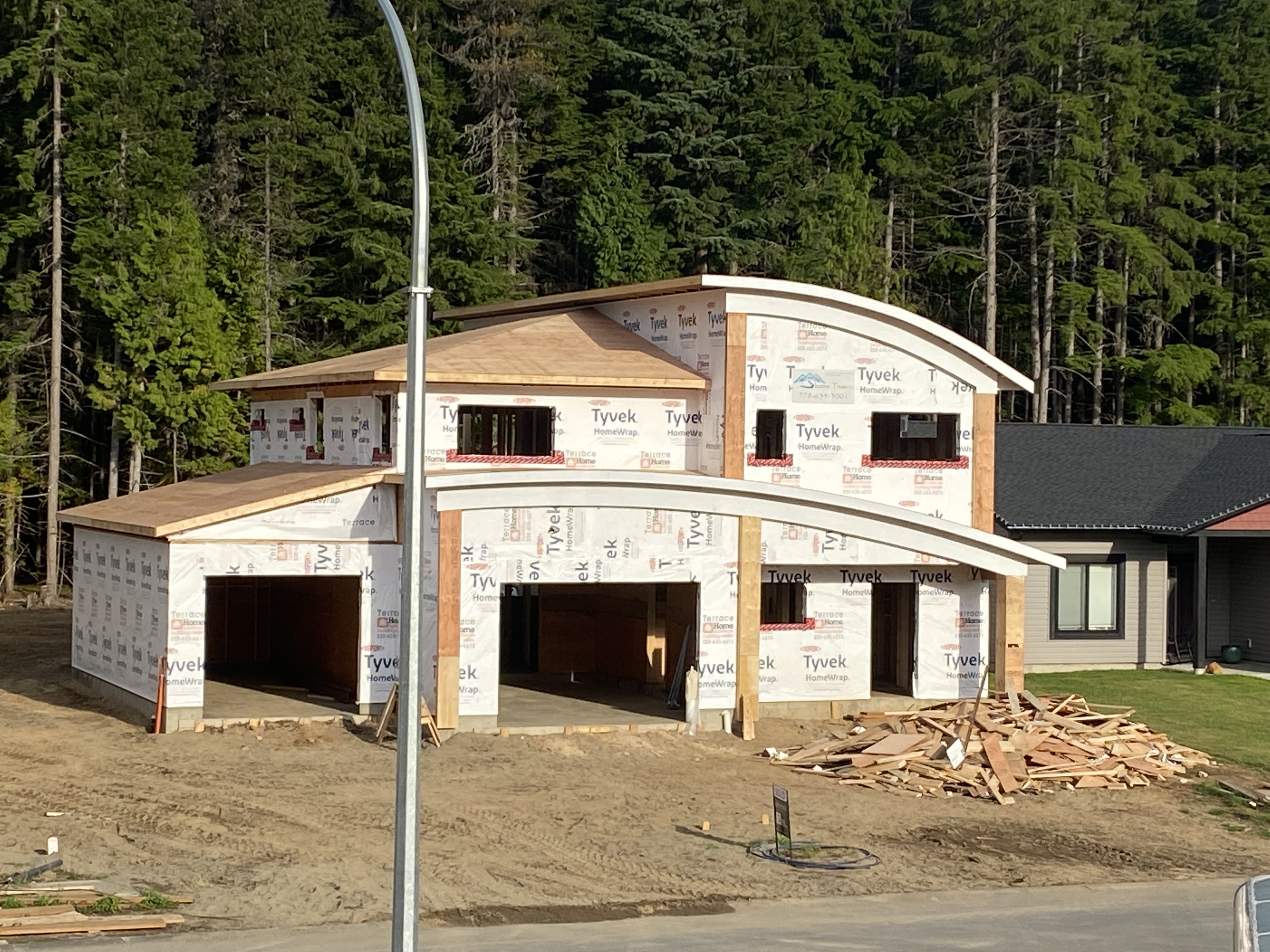 East Peak Contracting — custom home project in British Columbia
