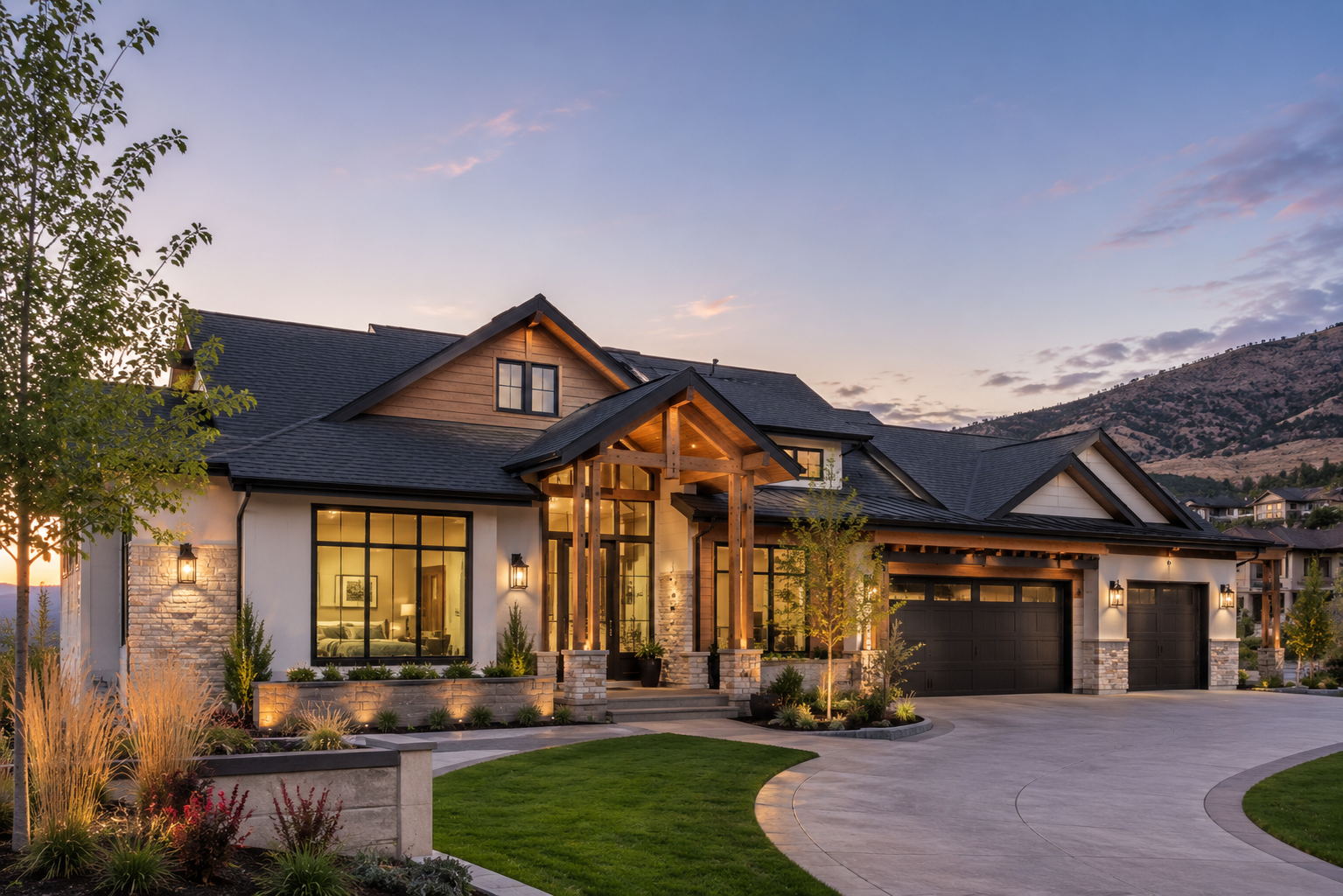 Custom home construction