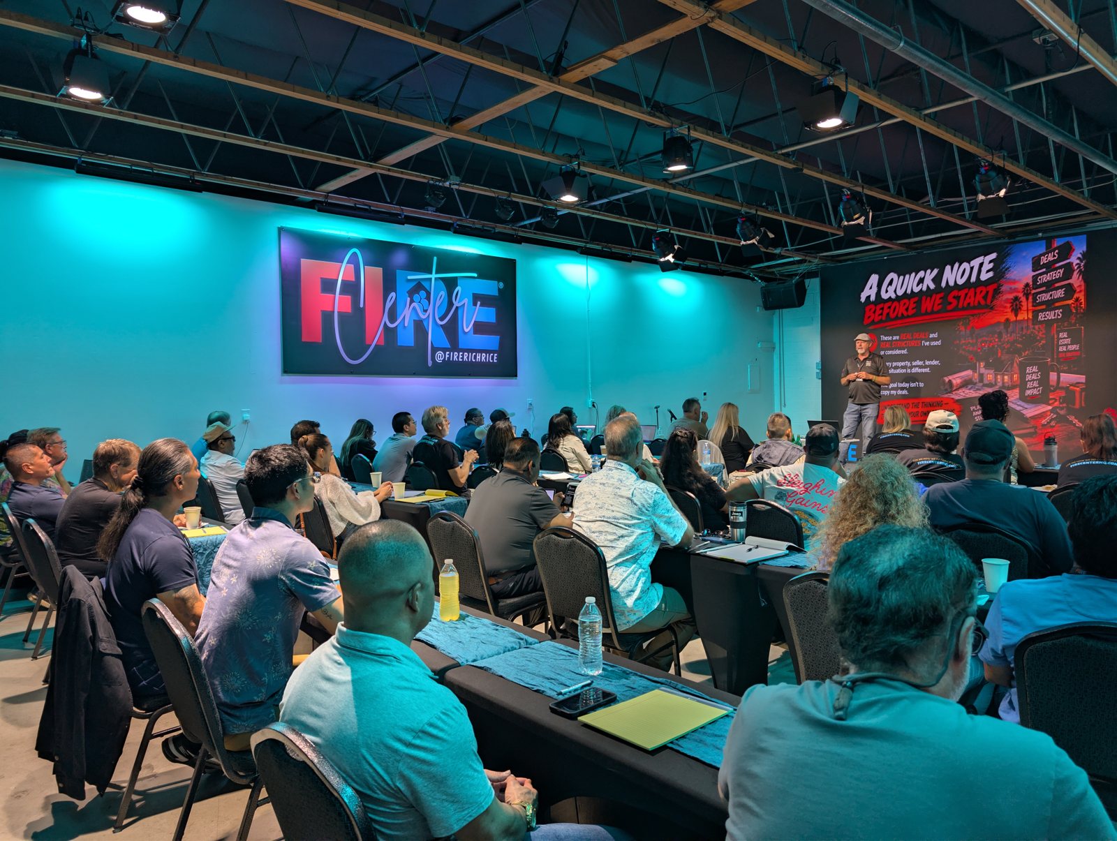 A class in session at the FIRE Center in Riverside