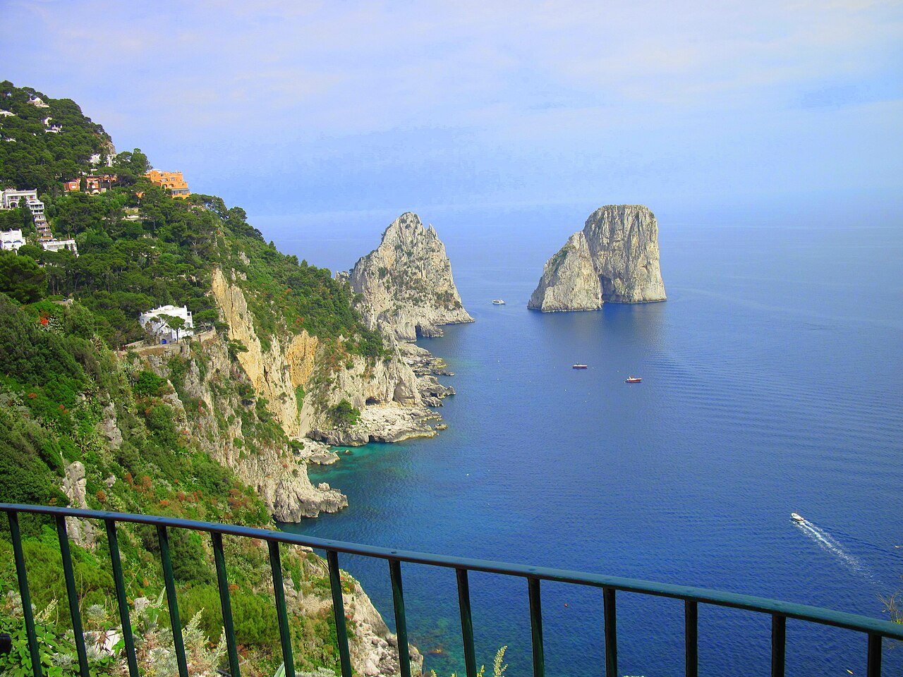 Faraglioni rocks in Capri, Italy
