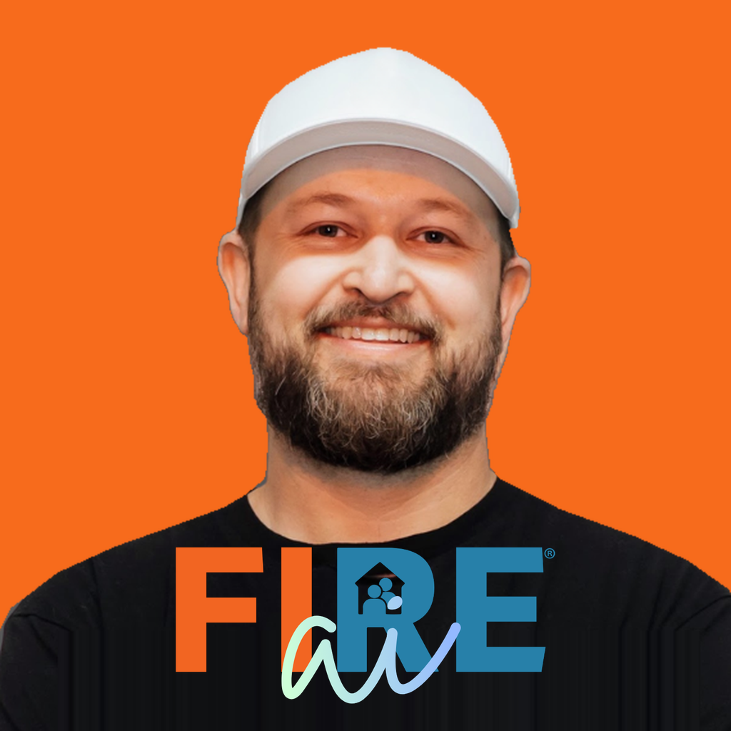 Rich Rice in a FIRE AI shirt