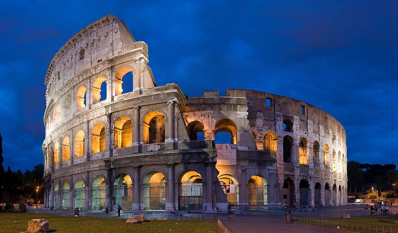 The Colosseum in Rome, Italy