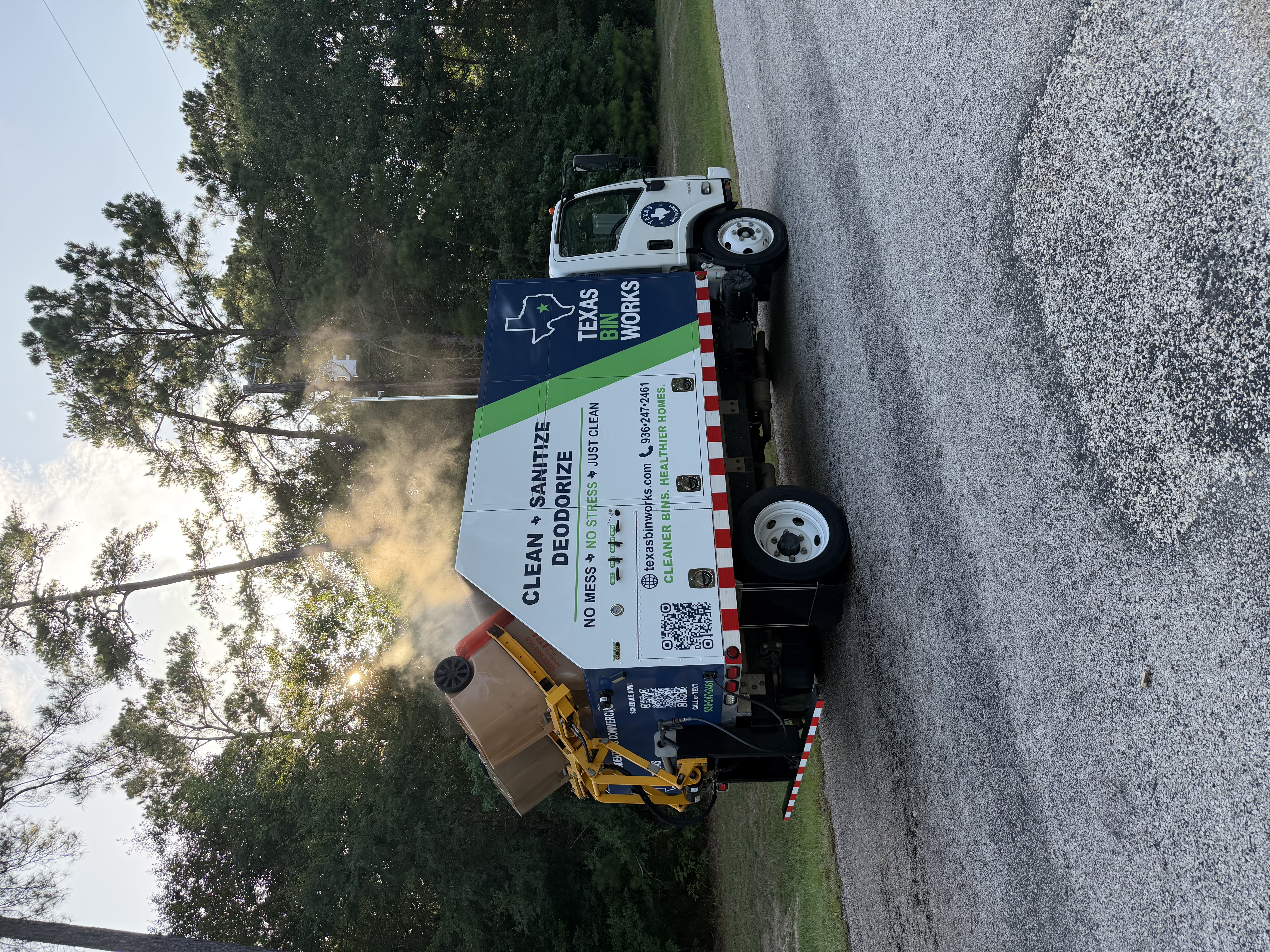 Texas Bin Works truck