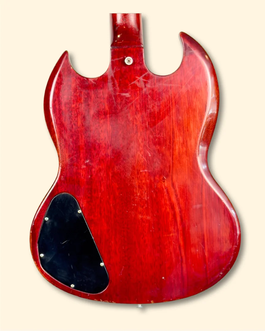 1971 Gibson SG back