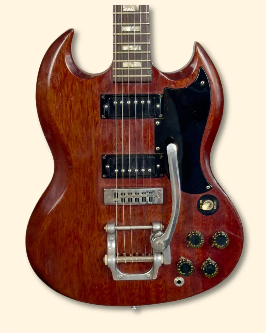 1971 Gibson SG front