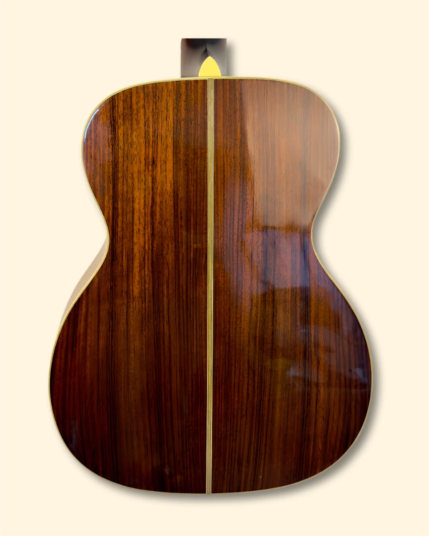 2009 Santa Cruz Guitar back