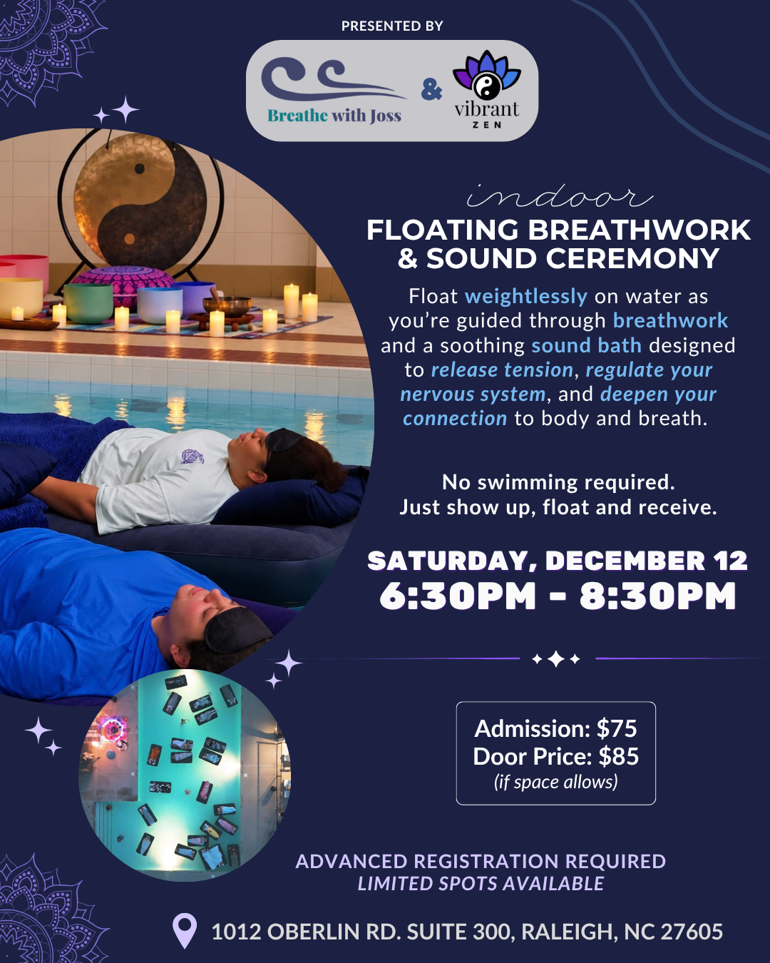 Indoor Holiday Float — Raleigh Swim School