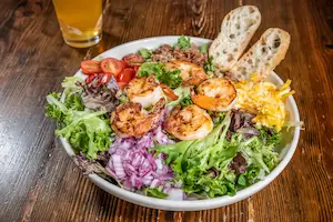 Honey Bourbon Shrimp Salad | The Bell Tree Tavern