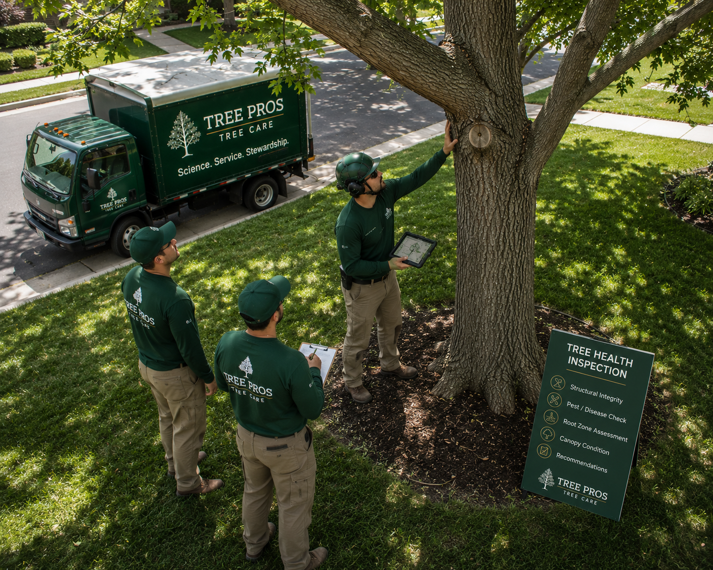 Arborist tree care in Highlands Ranch, CO