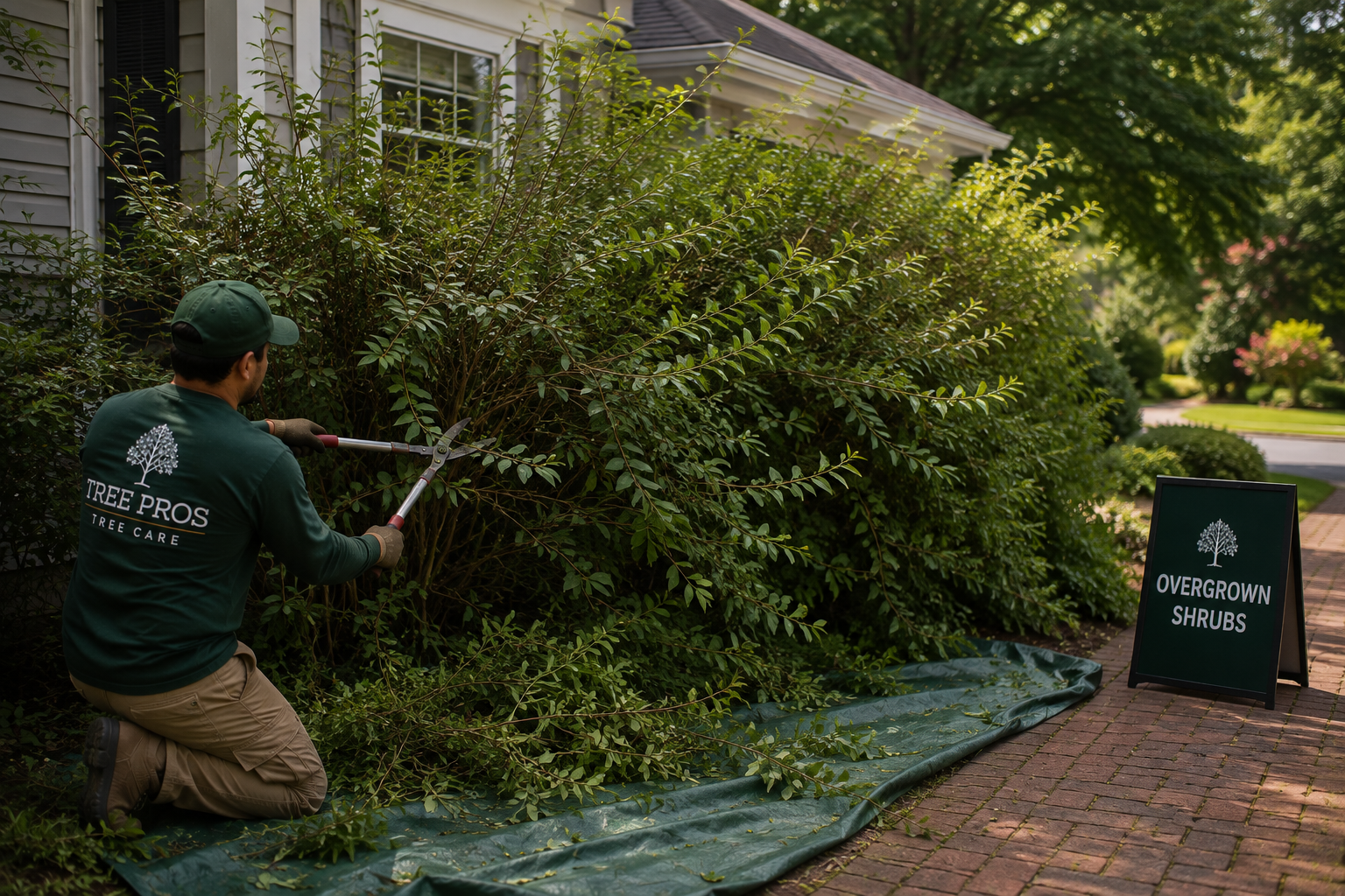 Overgrown Shrubs