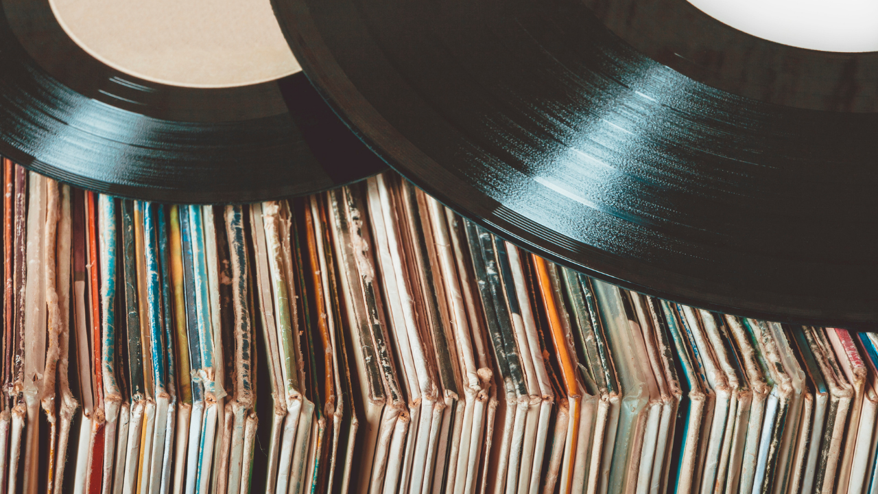 vinyl records selling on Ebay 