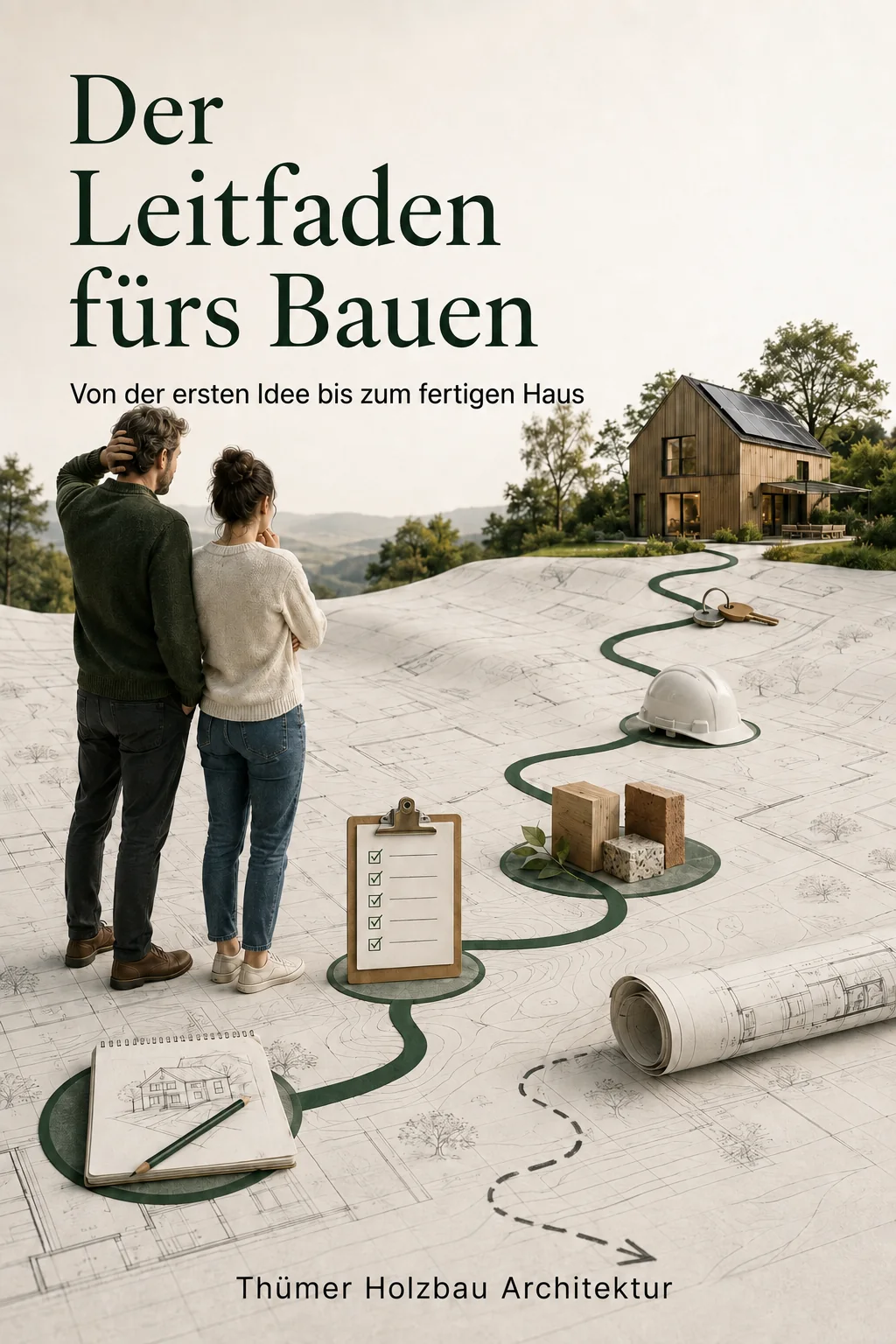 Buchcover: Der Leitfaden fürs Bauen
